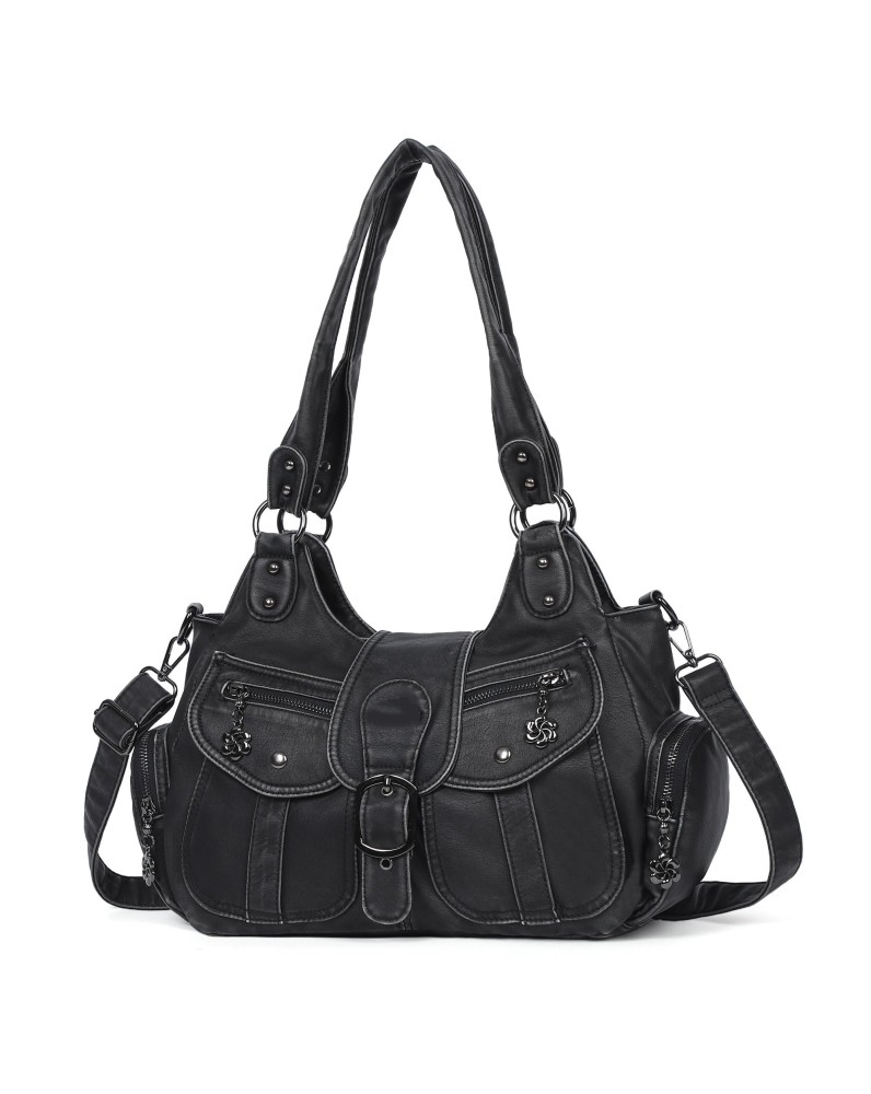Retro motorcycle style multi-purpose women's bag