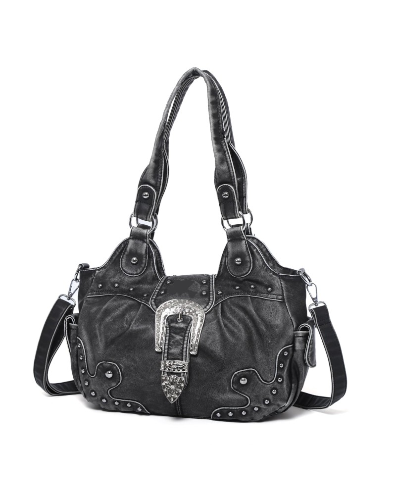 Western cowboy style rivet women's bag