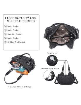 Western cowboy style rivet women's bag
