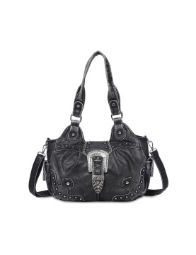 Western cowboy style rivet women's bag
