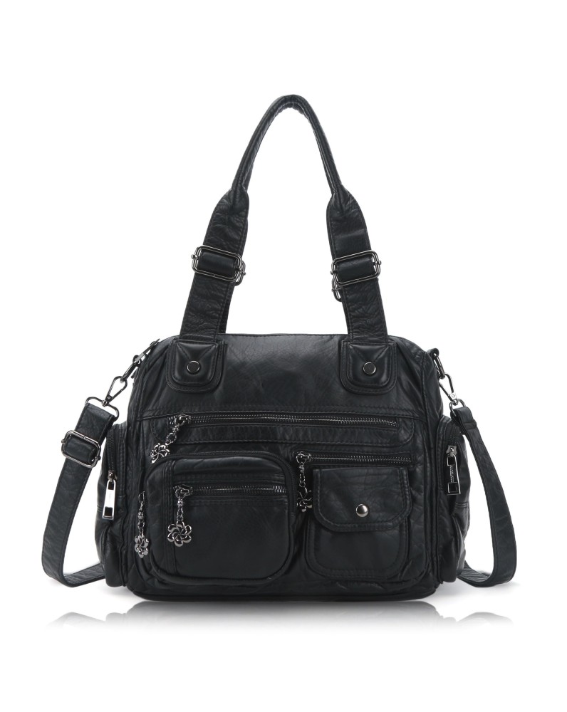 Retro multi-pocket practical women's bag