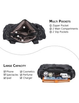 Retro multi-pocket practical women's bag