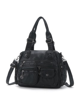 Retro multi-pocket practical women's bag