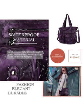 Gradient tie-dye style large-capacity women's bag