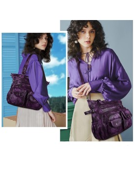 Gradient tie-dye style large-capacity women's bag