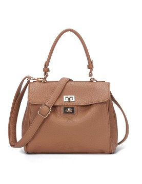 Elegant lychee pattern handbag