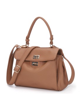 Elegant lychee pattern handbag