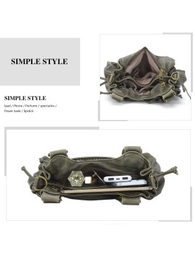 Vintage distressed motorcycle style handbag